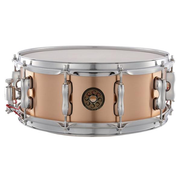 SAKAE (サカエ) JAPAN CUSTOM スネアドラム Phosphor Bronze 14"× 5.5" 【専用ソフトケース付属】【送料無料】