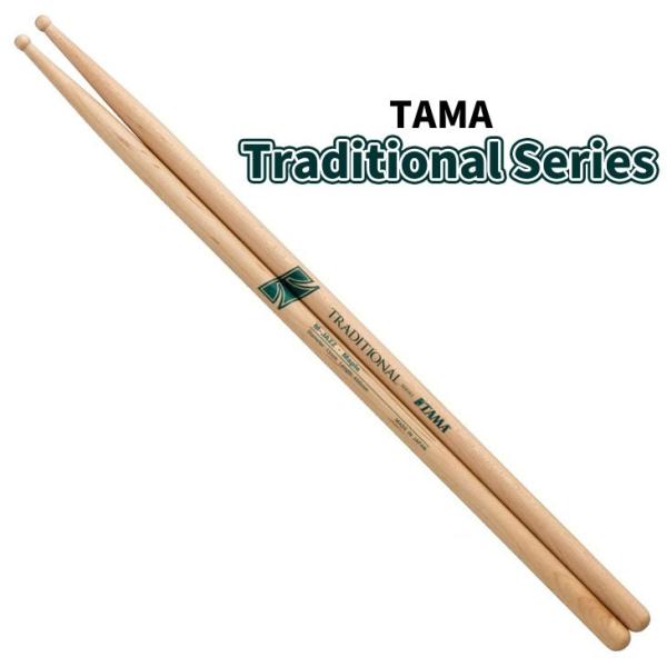 他サイト： タマ ドラムスティック M-JAZZ メイプル 13x406mm TAMA Traditional Series (1ペア)の商品画像