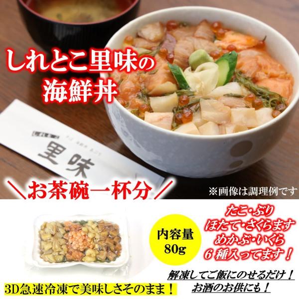 知床産 海鮮丼の具 90ｇ 北海道 斜里町