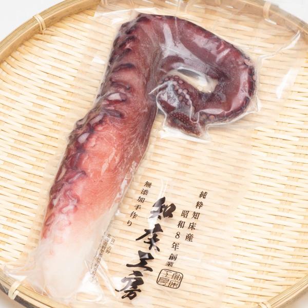 たこ 足 刺身 浜茹で 700〜790gサイズ　特大 １本 タコ ギフト sk229 魚 北海道 知床産