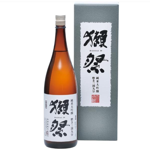 獺祭 三割九分 化粧箱あり 1800ml 日本酒 だっさい 磨き39 純米大吟醸