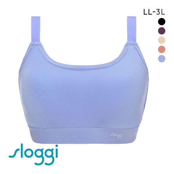 トリンプ Triumph スロギー sloggi GO Allround TOP カップ付き ハーフトップ ノンワイヤー ブラジャー LL-3L 単品 ワンサイズ トリンプ Triumph スロギー sloggi GO Allround TOP カップ付き ハーフトップ ノンワイヤー ブラジャー LL-3L 単品 ワンサイズ