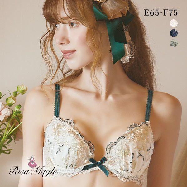 リサマリ Risa Magli マリカ 3/4カップ ブラジャー レディース EF 谷間 