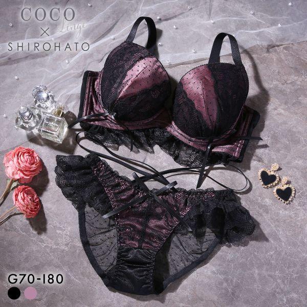COCO Linge（ココランジェ） ドッティーティーズ ブラジャー ショーツ