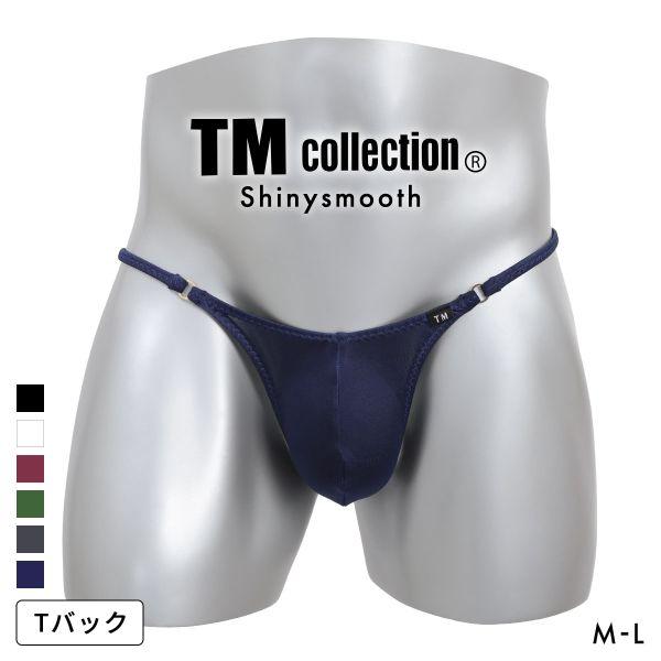 Tバック ティーエム コレクション ビキニ メンズ 日本製 Shinysmooth&amp;Gold ring sharp cut TB TM collection 男性下着 メンズ下着