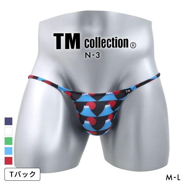 Tバック ティーエム コレクション ハギナシシャープ ビキニ メンズ TM collection N-3 National Flag 男性下着 メンズ下着