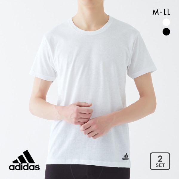 adidas アディダス クルーネック Tシャツ 半袖 二枚セット 本体 adidas アディダス クルーネック Tシャツ 半袖 二枚セット 本体