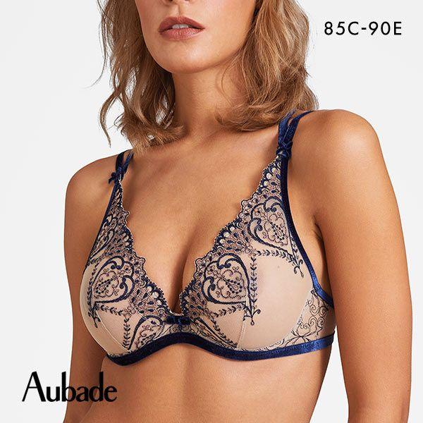 オーバドゥ Aubade Coeurs Enlaces トライアングル プランジ 