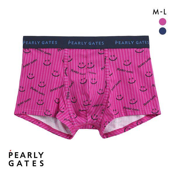 パーリーゲイツ PEARLY GATES 大人ニコちゃん柄 ボクサーパンツ メンズ  