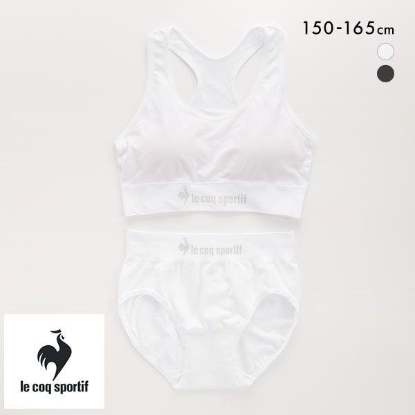 le coq sportif ルコックスポルティフ ガールズ ハーフトップ le coq sportif ルコックスポルティフ ガールズ ハーフトップ