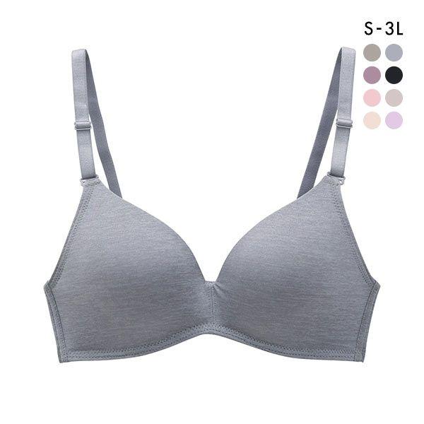 シンプルソフトブラ ブラジャー ラクなのに美胸 モールドカップ 単品 大きいサイズ Shirohato 白鳩 通販 Paypayモール
