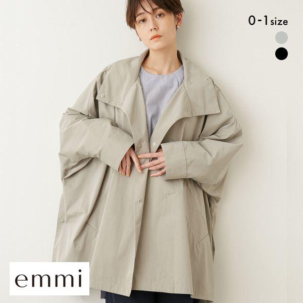 emmi エミ atelier 中綿ベストセットポンチョコート : SHIROHATO emmi エミ atelier 中綿ベストセットポンチョコート : SHIROHATO