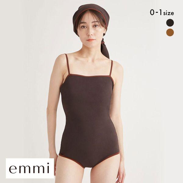 emmi 水着 1 UVカット ワンピース スカーフ付き スイムウェア パレオ emmi エミ スカーフ付きスイムウェア : SHIROHATO(白鳩) - 通販