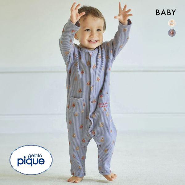 ルイージ　ロンパース　ジェラートピケ　新品　ジェラピケ gelato pique SALE30%OFF ジェラートピケ ベビー PIQUE MONSTER