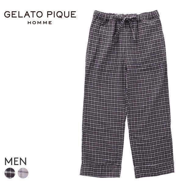 父の日 プレゼント ギフト パジャマ メンズ ジェラートピケ ジェラピケ ロングパンツ ルームウェア ネル チェック Gelato Pique Shirohato 白鳩 通販 Paypayモール
