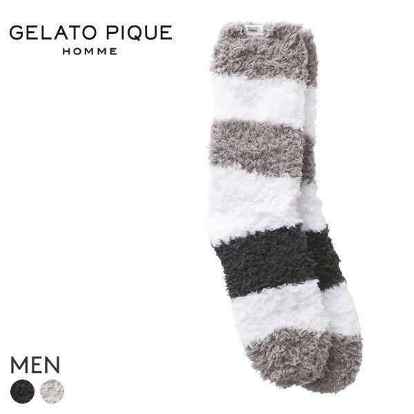 ジェラートピケ オム Gelato Pique Homme メンズ ジェラート 3ボーダーソックス ジェラピケ Shirohato 白鳩 通販 Paypayモール