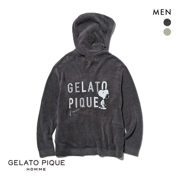 ジェラートピケ オム GELATO PIQUE HOMME メンズ PEANUTS ロゴジャガードパーカ ジェラピケ ルームウェア パジャマ :B52PMNT212917:SHIROHATO(白鳩) - 通販 - Yahoo!ショッピング ジェラートピケ オム GELATO PIQUE HOMME メンズ PEANUTS ロゴジャガードパーカ ジェラピケ ルームウェア パジャマ :B52PMNT212917:SHIROHATO(白鳩) - 通販 - Yahoo!ショッピング