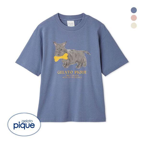 gelato pique ジェラートピケ ユニセックス ワンポイントTシャツ