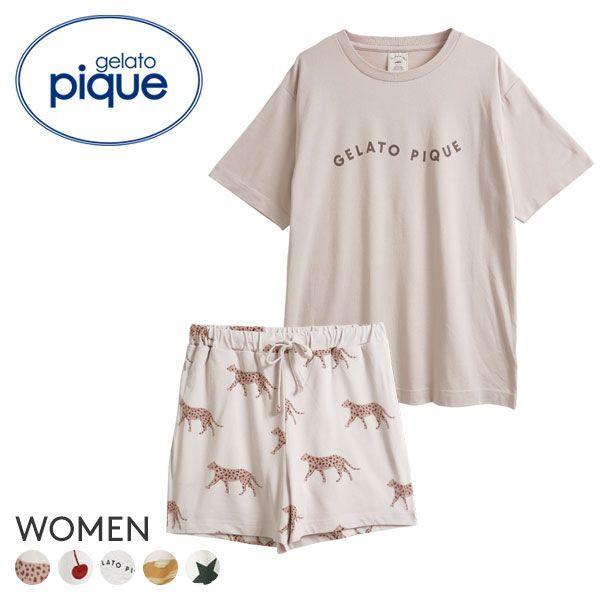 ジェラートピケ Gelato Pique レディース モチーフ5柄プルオーバーショートパンツセット ジェラピケ パジャマ ルームウェア Shirohato 白鳩 通販 Paypayモール