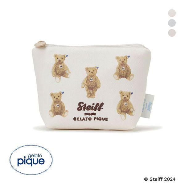 gelato pique ジェラートピケ シュタイフ James刺繍ティッシュ gelato pique ジェラートピケ シュタイフ James刺繍ティッシュ