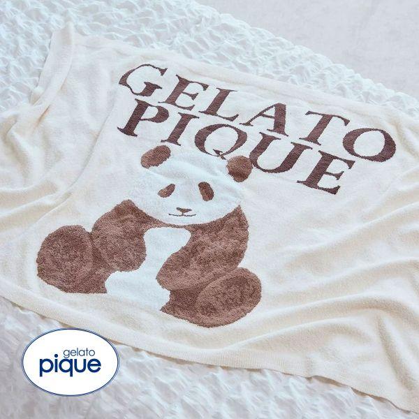 gelato pique ジェラートピケ パンダジャガードブランケット gelato pique ジェラートピケ パンダジャガードブランケット