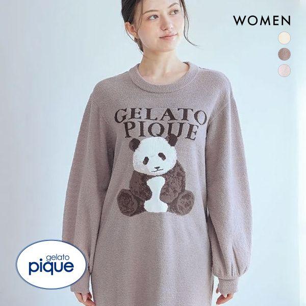 gelato pique ジェラートピケ レディース パンダジャガード gelato pique ジェラートピケ レディース パンダジャガード