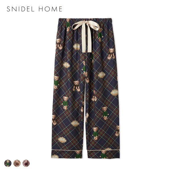 スナイデルホーム ルームウェア Bearロングパンツ SNIDEL HOME 部屋着 爆買