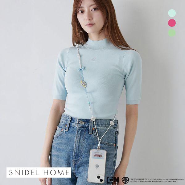 SNIDEL HOME　パワーパフガールズ携帯ストラップ‼️バブルス The Powerpuff Girls】スマホショルダーストラップ(すべての
