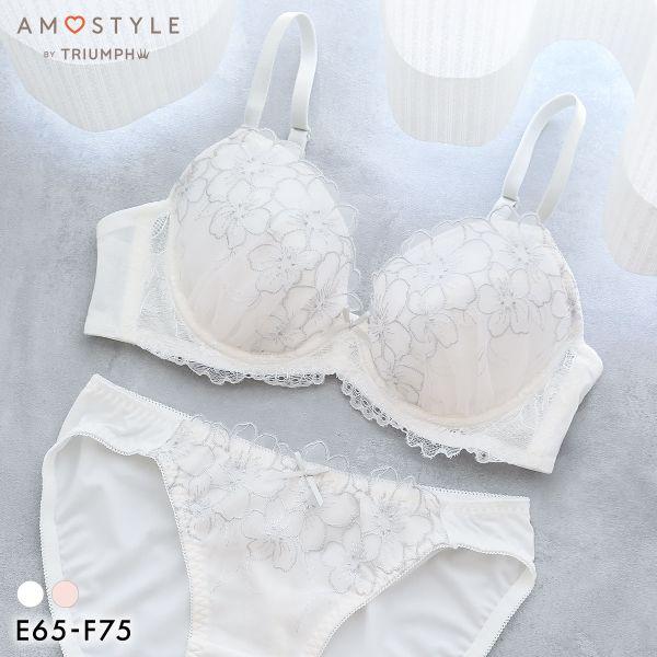 SHIROHATO（白鳩） ブラジャー ショーツセット アモスタイル AMST521