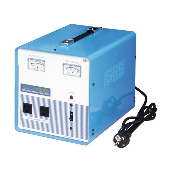 スワロー電機 AVR-2000E 海外用 2000W 交流定電圧電源装置