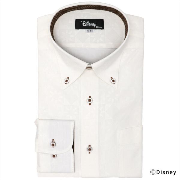 [Release date: February 21, 2025]◇　ディズニーデザインシャツ　◇ミッキーマウスをデザインに取り込んだお洒落なワイシャツ。ビジネスシーンを華やかに彩ります。【古代風柄×　　　　ミッキーマウスデザイン】エンボス...
