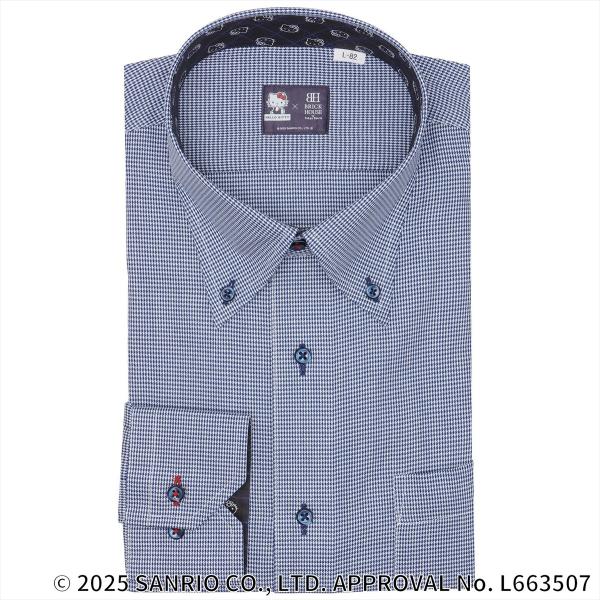 [Release date: October 23, 2025]■サンリオキャラクターコラボ■【HELLO KITTY×TOKYO SHIRTS】ハローキティとのコラボシャツが登場！可愛らしいキティちゃんのデザインをビジネスシーンに溶け込み...