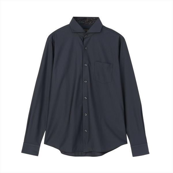 【タイムセール 9/28 AM10時まで】【46%OFF】【SALE】【公式】東京シャツ デザインカジュアルシャツ ホリゾンタルワイド 長袖 ニットシャツ ストレッチ メンズ