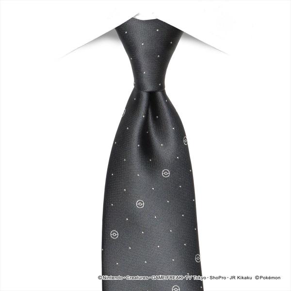 Pocket Monsters ポケモン イーブイ エーフィ ブラッキー ネクタイ グレー系 ドット柄 小剣切り替え シャツ工房グループ Online Shop 通販 Paypayモール