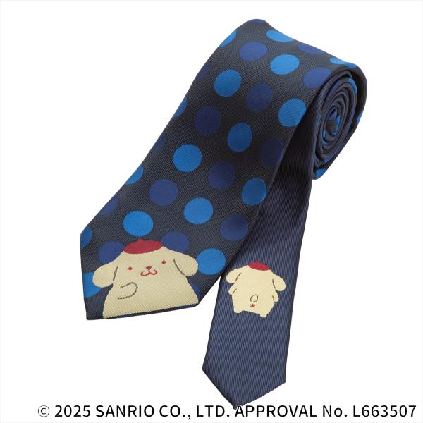[Release date: December 11, 2025]■サンリオキャラクターズコラボ■【ポムポムプリン　デザイン】サンリオのキャラクターデザイン ネクタイが登場！可愛いキャラクターがネクタイコーデを華やかに彩ります。大剣と小剣に...