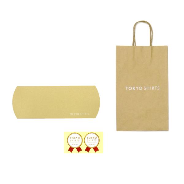 [Release date: April 27, 2018]■□東京シャツラッピングキット□■あなたが選んだアイテムを、大切な人や日頃お世話になっている方たちへ、感謝の気持ちを込めて、ご自身でお包み頂き、特別なプレゼントを贈りましょう。ネク...
