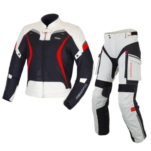 バイク用ウェア 上下セット ライダースジャケットの人気商品・通販