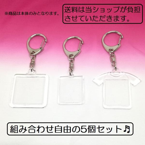 夏カラー うつら チャーム付きクリップ5p