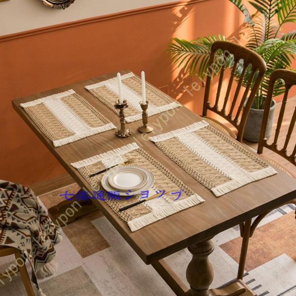 ★テーブルの中央にさらりと敷きこむだけで、ぐっとお洒落な雰囲気を作り出してくれるテーブルランナー。★柔らかく、耐久性があり、環境に優しい、ガラスや陶器の食器、花瓶なども安心して置けます。★お部屋を明るく：パッと敷くだけで、おしゃれなテーブル...