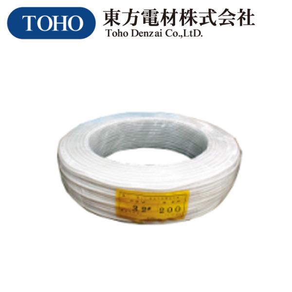 ビニールチューブ電気絶縁、保護、マーカーチューブ用 色：白　1巻：200mご注文いただいた商品が欠品中の場合、当店から出荷遅延のご連絡を差し上げます。ご連絡から2-3営業日以内にお返事いただけなかった場合、自動キャンセルといたします(キャン...
