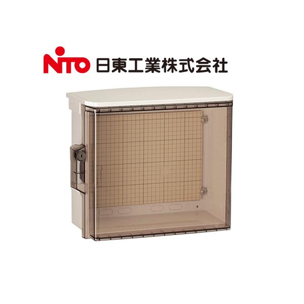 日東工業 OPK16-353CA OPK形 キー付 耐候 プラボックス 透明扉 屋根付【取寄商品】