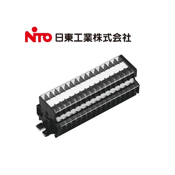 日東工業 TBT-18 TBT形 二段形端子台 20A 極数8P×2【取寄商品】 : 資材