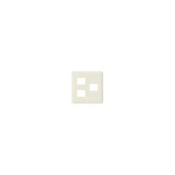 Panasonic/パナソニック WN6073W モダンプレート3個用(2+1個用) ミルキーホワイト
