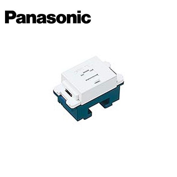 Panasonic/パナソニック WNT15649CW アドバンスシリーズ 埋込テレホンモジュラジャック 6極4心 フル端子 セラミックホワイト【取寄商品】