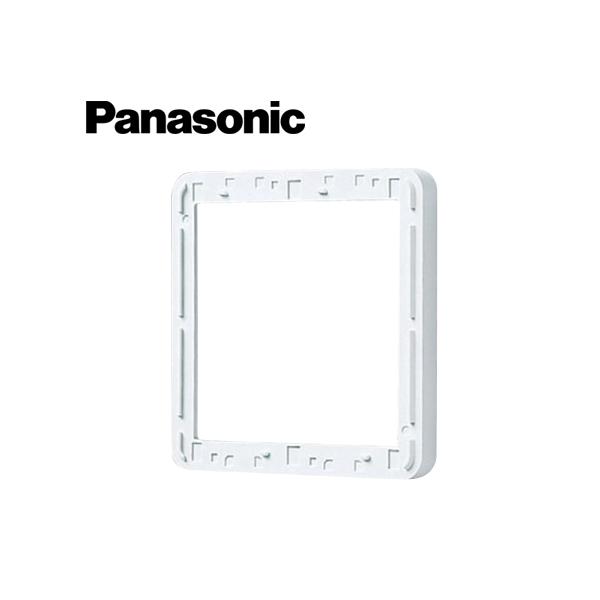 Panasonic/パナソニック WTC7172W プレート用継枠 高さ12mm 2連用 ラウンド ホワイト【取寄商品】