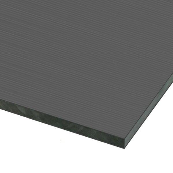 カルプボード黒20t 両面貼り 面材 塩ビクロームヘアーライン＋黒0.5mm　900X1800mm ●業務用