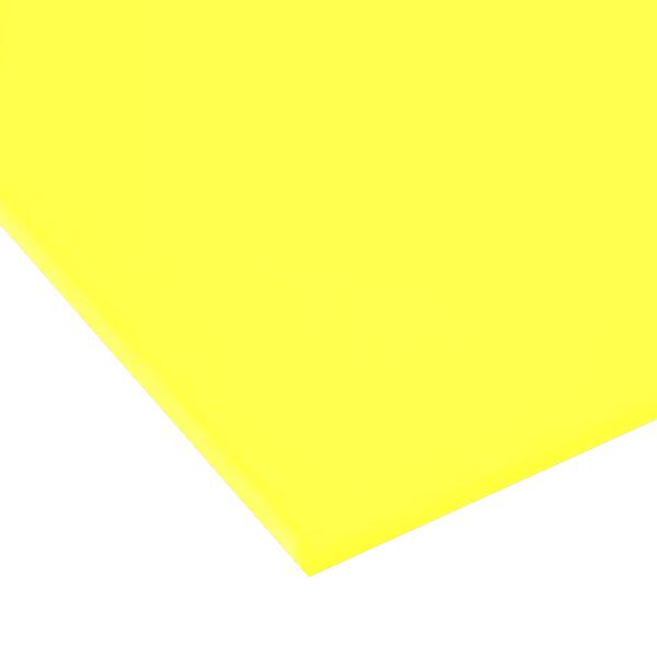 日本製 アクリル板 レモンイエロー(キャスト板) 厚み3mm 100X300mm 縮小カット1枚無料 切断面仕上なし (面取り商品のリンクあり)