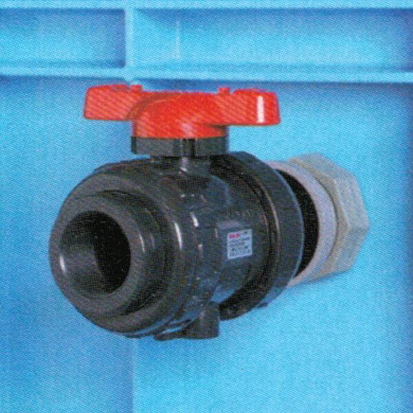 三甲（サンコー） ジャンボックスフィッティング(1インチ)用バルブ両