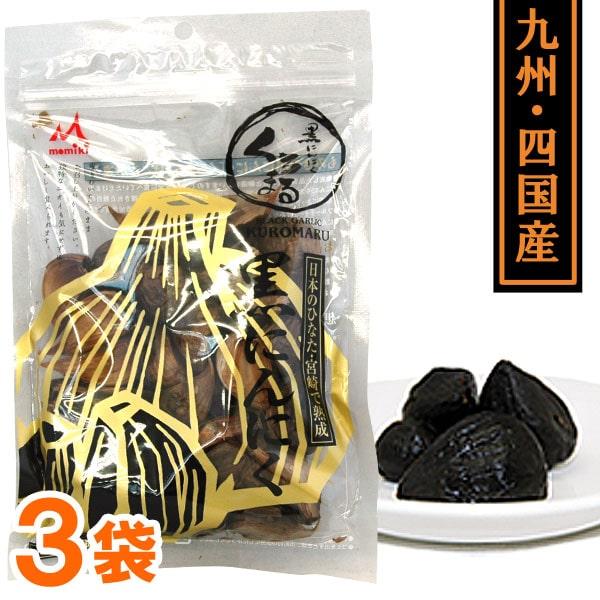 他サイト： 熟成黒にんにく くろまる（30粒） 3袋セット MOMIKIの商品画像