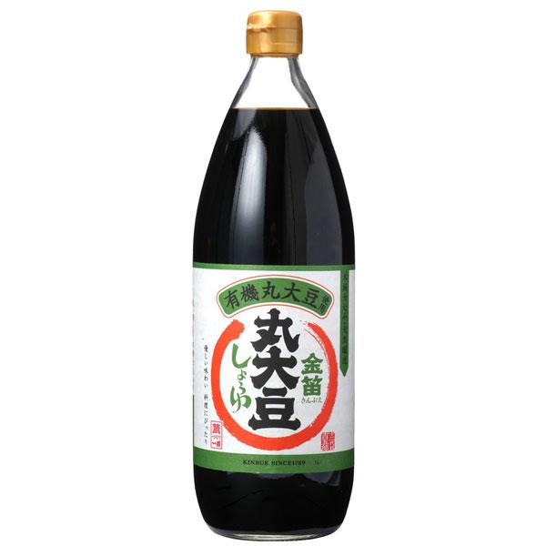 金笛 蔵づくり一番 丸大豆しょうゆ（1L）ビン 笛木醤油 : PURE・HEART